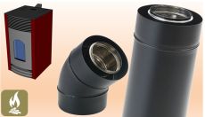 Conduit de cheminée concentrique BIOTEN