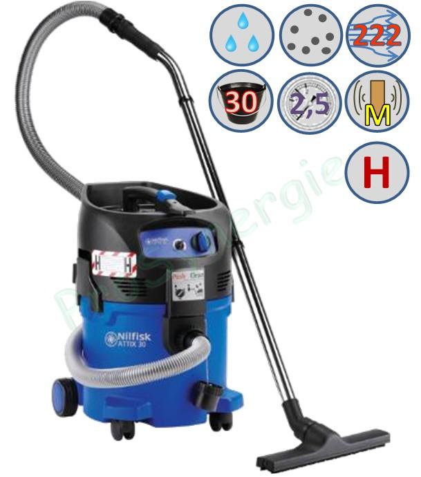 Aspirateur Attix 30-0H PC EU (Aspirateur Amiante avec décolmatage)