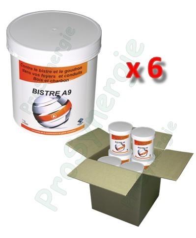 BISTRE A9 - Lot de 6 pots