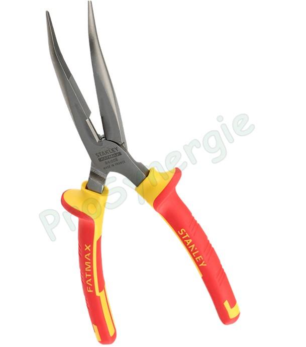 Pinces Becs Longs Coudées Isolées 1000V MaxSteel®