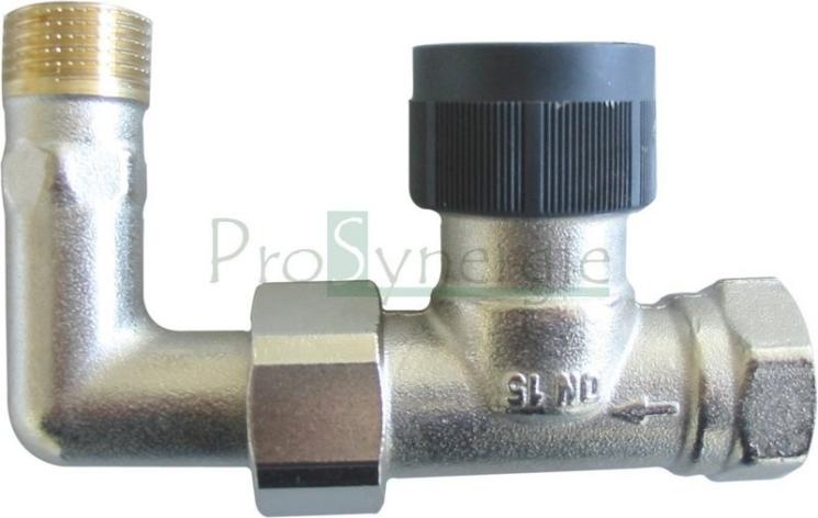 Robinet thermostatisable droit avec coude - Série A et AV6