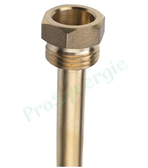 Doigts de gant - tube inox -  Ø 1/2´´ - Ø 9mm