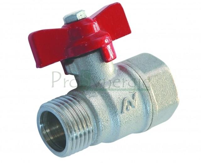 Vanne sphère laiton Portée plate FM - Manette