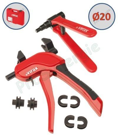 Mini sertisseuse PER à glissement Virax + Pince à expansion
