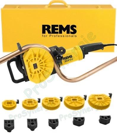 Cintreuse Electrique REMS Curvo - Coffret Cintreuse avec formes et contre-formes - 180°