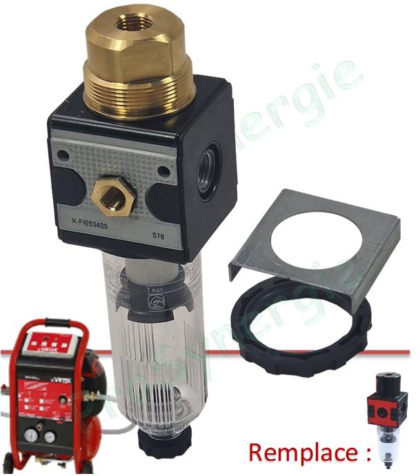 Réducteur de pression avec cuve transparente polycarbonate pour désemboueuse Virafal (Ropuls)