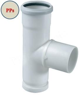 Té de Visite avec Tampon PPs - Gaz/Fioul Condensation