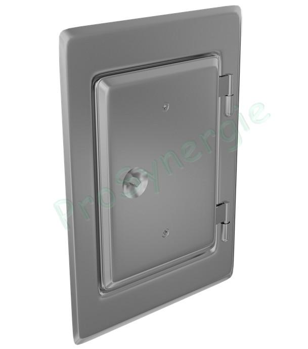 Porte pour Té avec fenêtre de visite pour flexible TEN LISS