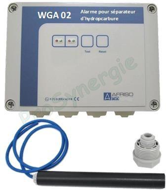 WGA 02 - Alarme pour séparateur d'hydrocarbure OSA + 1 sonde capacitive ES4