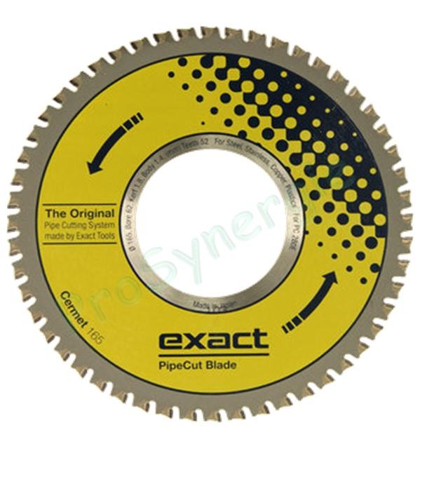 Lame de scie Cermet 165 Ø 165 mm - Alésage Ø 62 - Coupe 1,8 mm - Ep. Lame 1,4 mm - 52 dents