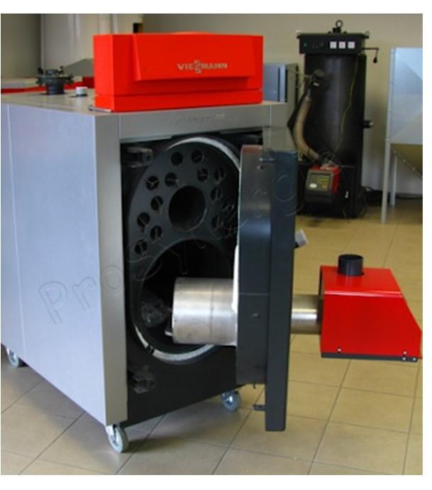 Installation d´un brûleur à pellets domestique PELLTECH