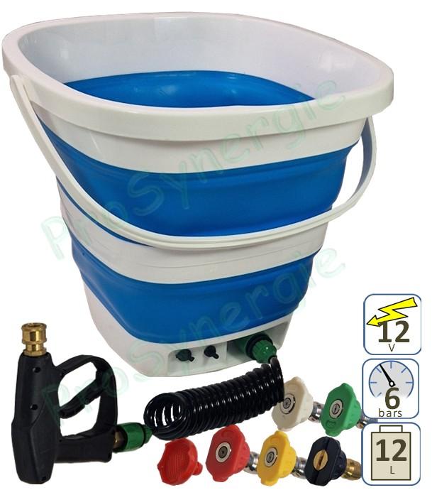 EASYMULTIFONCTION Pulvérisateur pliable 12L pour Nettoyage des climatiseurs - sur Batterie 