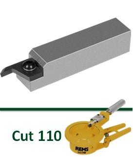 Outil avec lame de coupe et chanfreinage pour coupe-tube chanfreineur Cut 110 P