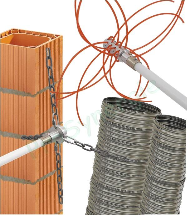 Rotoflex : Système de ramonage et débistrage rotatif