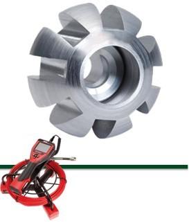 Boule de guidage de la tête de Caméra d´inspection Mini Visioval