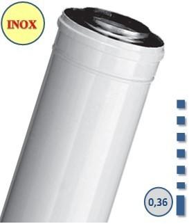 Conduits Concentrique Télescopique Inox / Galva - pour chaudières ventouses Gaz ou Fuel