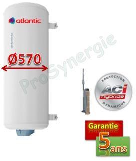 Chauffe eau Electique Zeneo ACI Vertical mural (modèle étroit - Ø 570mm) (230V Mono)