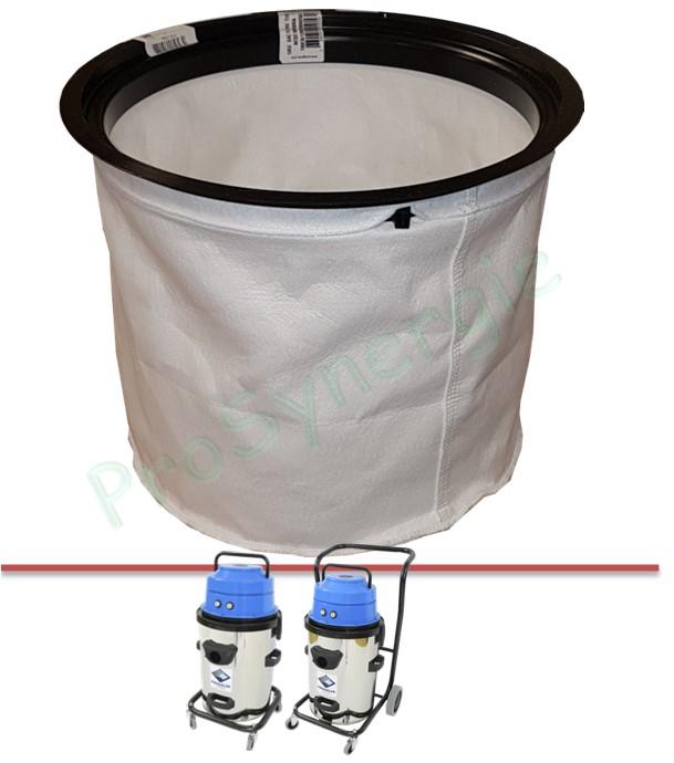 Sac filtre tissu conique avec cerclage plastique Aspirateur Neso 500/500CB/500CBD/700CB/1200/2000/503