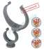 Kit complémentaire de bouches et accessoires d´insufflation - VMC Double Flux - Réseau semi-rigide Ø 75mm Type Flexigaine