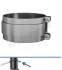 Kit de fixation mural pour conduit Øext. 130 mm - conduit de fumée isolé Duoten (2,5 m sans haubanage)