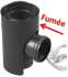 Kit raccordement arrière Pellet concentrique Ø 100/150 mm sur conduit maçonné intérieur (rajouter flexible)