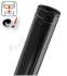 Kit S/Rampant - Conduit cheminée Isolé (Duoten) hauteur utile 1,445 mètres Int./Ext. = Inox 304 / (I 304 ou Galva) laqué noir (RAL9005) - Øint/ext 100/150mm