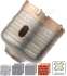 Crusher kit trépan carbure 68 >mm compatible SDS+ attachement M16 Trépan carbure Crusher & accessoires compatible SDS-plus