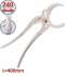 Lot de 3 Outils sanitaires : Clé à bonde (261620) - Clé écrou robinet (261470) - Clé sanitaire (011324) + Clé Viragip heavy duty 10´ 250mm (013810)