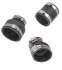 Kit raccordement arrière Pellet concentrique Ø 80/125 mm sur conduit maçonné intérieur (rajouter flexible)