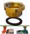 Circulateur chauffage bride ovale et hauteur 160mm (kit remplacement Zoom) - Débit jusqu´à 3,5m3/h