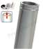 Kit S/Rampant - Conduit cheminée Isolé (Duoten) hauteur utile 1,445 mètres Int./Ext. = Inox 304 / (I 304 ou Galva) - Øint/ext 180/230mm
