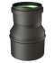 Kit raccordement Pellet Email Ø 100 mm sur conduit existant plafond