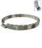 Kit limiteur de tirage Inox raccordement anti bistre sur buse mâle départ d'insert Ø 200 mm vers flexible Ø 200/206 (int./ext.)