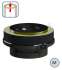 Kit S/Rampant - Conduit cheminée Isolé (Duoten) hauteur utile 1,4 mètres Int./Ext. = Inox 304 / (I 304 ou Galva) laqué noir (RAL9005) - Øint/ext 200/250mm