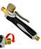 Ensemble Chalumeau Etancheur Godet Inox 100 kW - Col 400 mm - Tuyau 10m - Détendeur - Manche 620